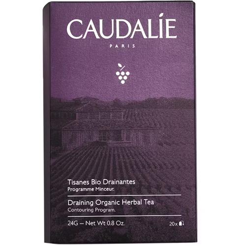 Caudalie Draining Organic Herbal Tea Βιολογικό Τσάι Βοτάνων για Αποτοξίνωση του Οργανισμού 24g (20 Sachets)